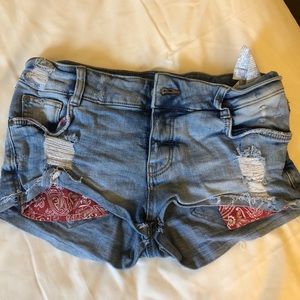 ZARA denim shorts- size 26/4